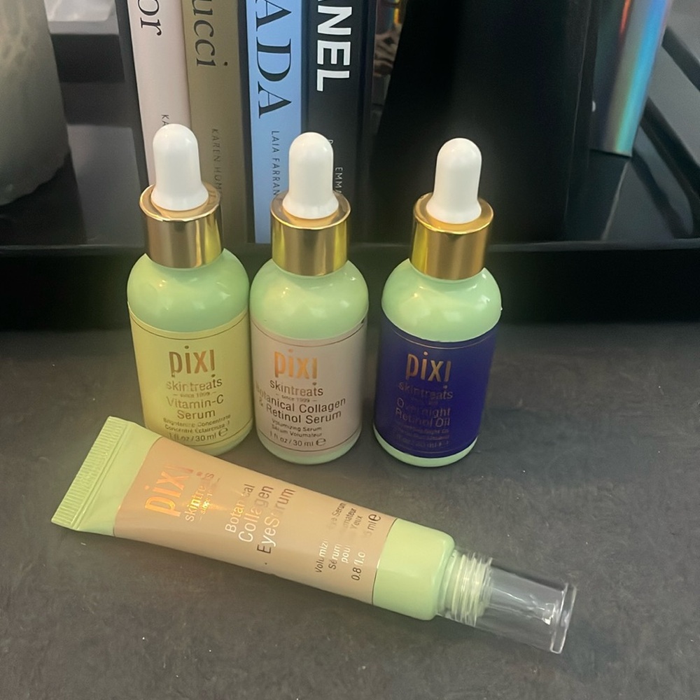 Pixi fun! Get all 4 products! Vitamin-c, collagen, retinol and eye serum